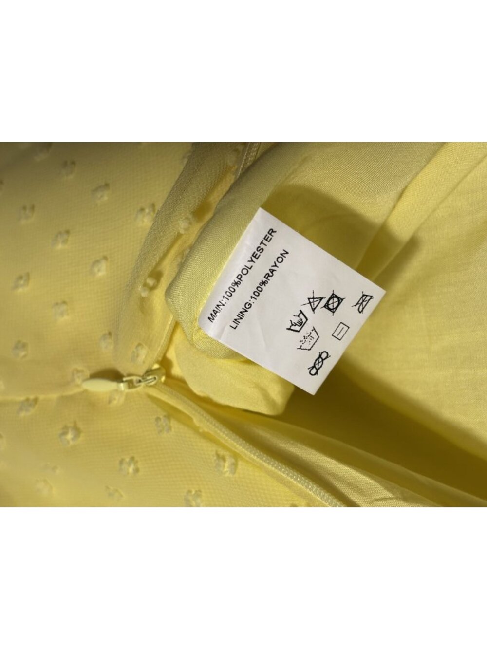 Hello Molly Face On Magazines Strapless Yellow Mini Dress Ruffle Hem Ruching - Picture 11 of 13
